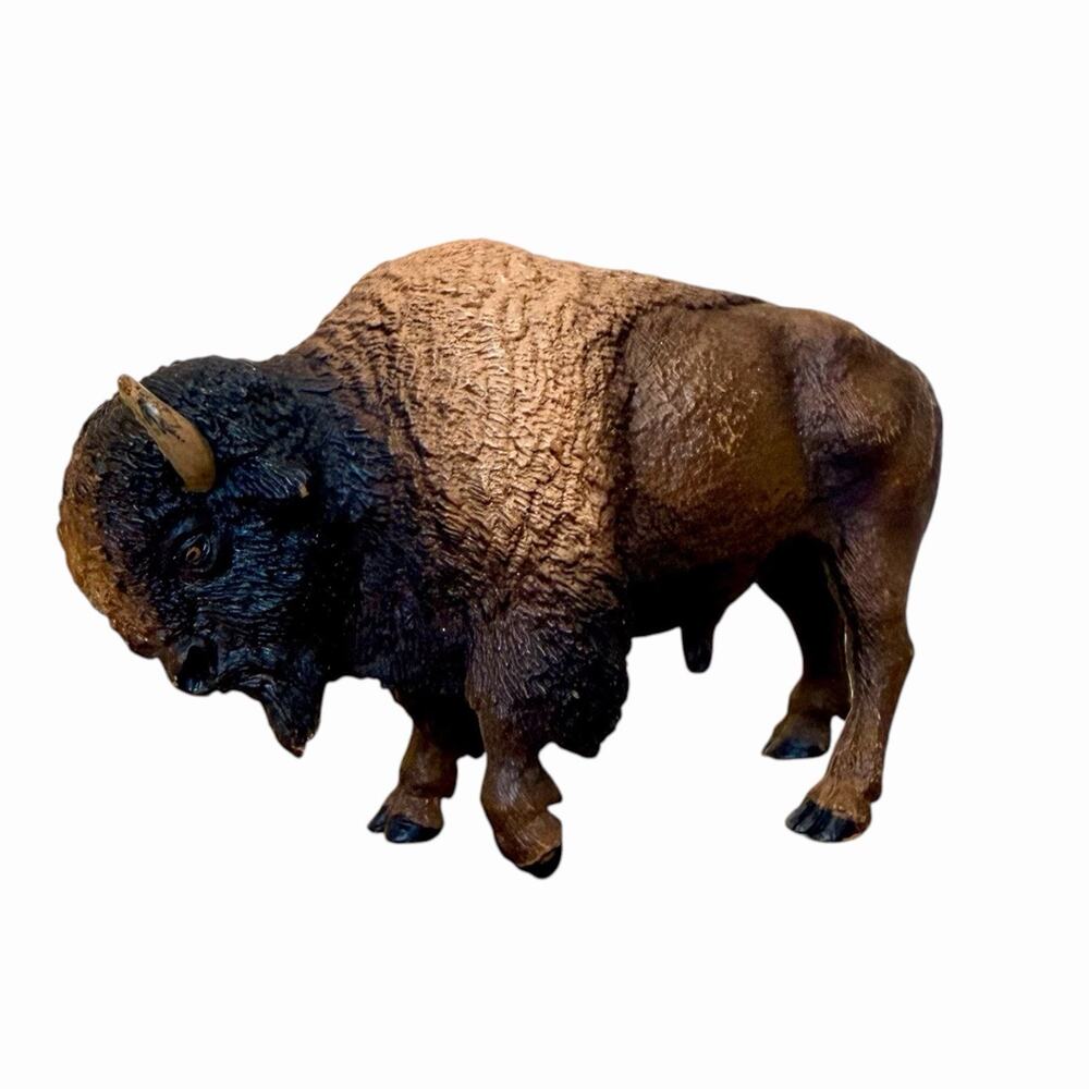 Safari Ltd. North American Bison model #100152 Wildlife Figurine